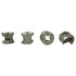 Cam Locks for Furniture, 30 PCS Cam Lock Fasteners for Cabinet Connectors, 12 x 10 mm