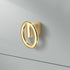 8 Packs of Large Gold Modern Minimalist Cabinet Door Handles,Single Hole Wardrobe Doors,Bedside cabinets,cabinets