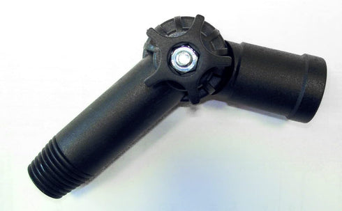 Angle Adapter, Anodized Aluminum, Gray
