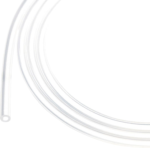 5m Clear Silicone Tubing 1.6mm(1/16") ID x 3.2mm(1/8") OD, Industrial Plastic Hoses for Pump Siphoning Irrigation