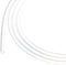 5m Clear Silicone Tubing 1.6mm(1/16") ID x 3.2mm(1/8") OD, Industrial Plastic Hoses for Pump Siphoning Irrigation