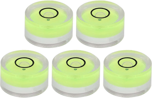 Mini Balance Bubble, 5Pcs 15mm Diameter Round Bubble Level, Water Level Measuring Tool for Electronic Scales