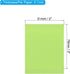 PATIKIL 3 x 2 Inch Fluorescent Sticky Notes, 12 Pack, Colorful Self-Stick Note Pads, 100 Sheets/Pad
