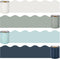 Whaline 131.2Ft Bulletin Board Borders, 4 Rolls Winter Holiday Decoration Trim