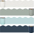 Whaline 131.2Ft Bulletin Board Borders, 4 Rolls Winter Holiday Decoration Trim