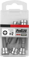Screwdriver Bit Set, PH2 Drywall Screw Setters, 2 Inch, 6 Pieces with Transparent Plastic Case