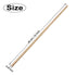 PGCOKO 4Pcs Solid Round Brass Rod Kit - Lathe Bar Stock for DIY Craft Tool, 1/4 inch Diameter, 11.8 inch Length