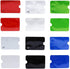 JUMISEE 60 Pack Holographic RFID Blocking Sleeves, Anti-theft Card Holder for Credit Cards and Wallet Protection