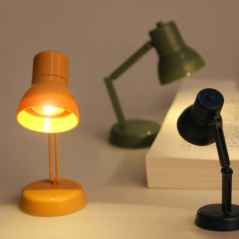 generic Mini Table Lamp Portable Foldable LED Night Light Eye Protection Desk Lamp Study Reading Book Lamps for Home