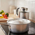 Soro Essentials 3.5 1.5 mm - qt. Aluminum Tapered Sauce Pan Lid Thickness- Multipurpose Cooking Sauce Pan Cover