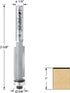 Amana Tool 47100 Carbide Tipped Flush Trim, 3/8 Dia x 1" 4 Shank