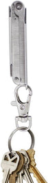 Lucky Line UtiliCarry Compact Micro Tool, Stainless Steel Multi-Tool Pocket Knife on Key Clip (U1041)