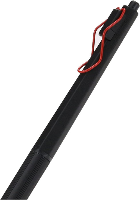 Uni Jetstream EDGE 0.38mm Oil-based Ballpoint Pen, Black Red Body