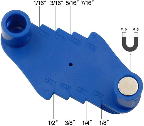 1 Piece Center Scriber Line Scriber, Woodworking Marking Offset Tool, Center Mark Finder for Standard Wooden Pencils