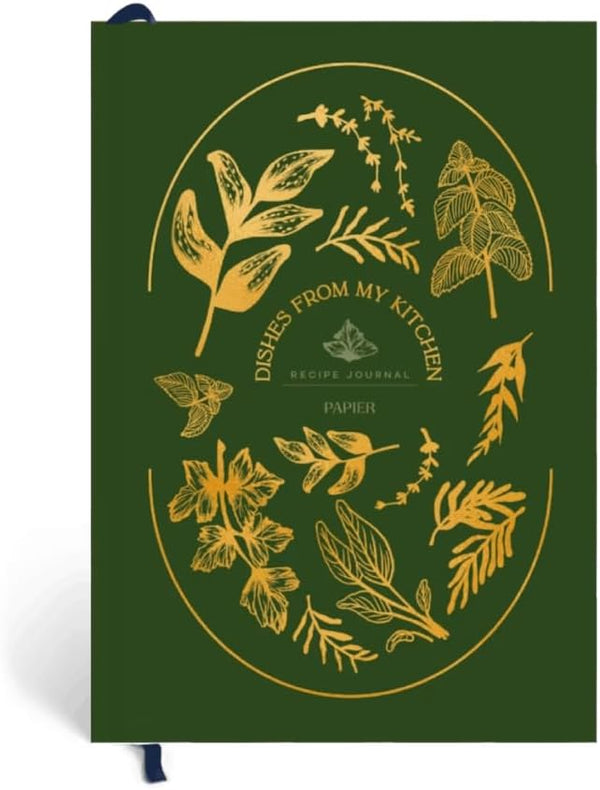 Papier Herb Garden Recipe Journal - Hardback Design | Blank Space To