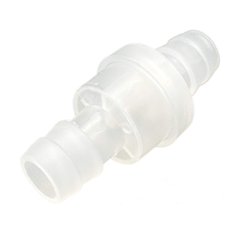 One Way Check Valve - 5/16" Hose Barb Non Return Plastic Valve for Water Fuel Oil Air Gas (Pack of 5)