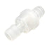 One Way Check Valve - 5/16" Hose Barb Non Return Plastic Valve for Water Fuel Oil Air Gas (Pack of 5)