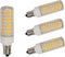 SeeU LED Light Bulb E12 High Lumen Corn Bulb, Warm White 7W Replacement for Chandelier Pendant Light