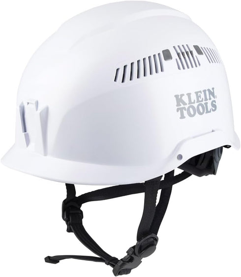 Klein Tools CLMBRSTRP Chin Strap for Safety Helmet, Leather-bound, Fits Klein Tools Safety Helmets