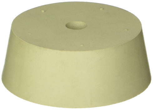 Rubber Stopper- Size 13- Drilled