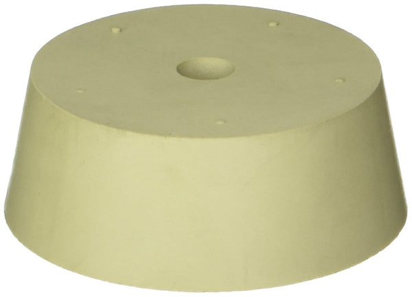 Rubber Stopper- Size 13- Drilled