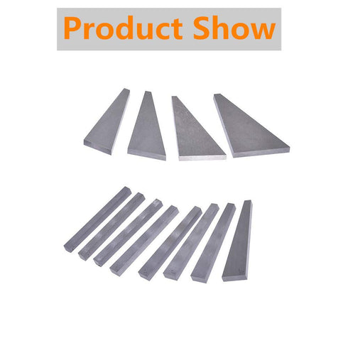 findmall 12Pcs Machinist Tool Angle Block Set, 1/4°-30° Gauge Block for Lathes Milling Ground Inspection