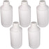 Othmro PE Plastic Lab Chemical Reagent Bottles 5pcs, 1000ml/34oz Small Mouth Round Sample Liquid Storage Container with