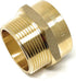 G Thread Female to NPT Thread Male Pipe Fitting Adapter, Lead-Free Adapter (1 1/2 inch)