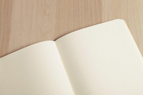 Clairefontaine 'Age Bag' Thread-Bound Notebook, A5, Dot, 192 Pages, Brown
