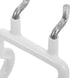 2pcs CHILDWEET White Pegboard Hooks Garage Wall Tool Hangers Metal Utility Hooks for Workbench Storage and Organization