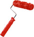 Auniwaig Embossing Rubber Paint Roller Brush - Red 12.59 Inch for Household Wall Painting, DIY Art Tools