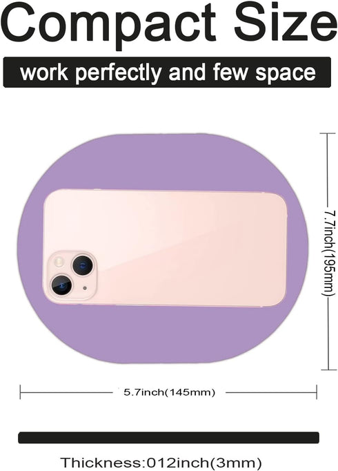 GZXHS 5.5x7.5in Small Mouse pad, Portable, Waterproof Non-Slip Rubber Bottom, Suitable for Wireless Mouse, Laptop