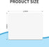 Set of 12 Small White Board Dry Erase Boards 9"x12” Double Sided for Students, Teachers, School Supplies with Mini