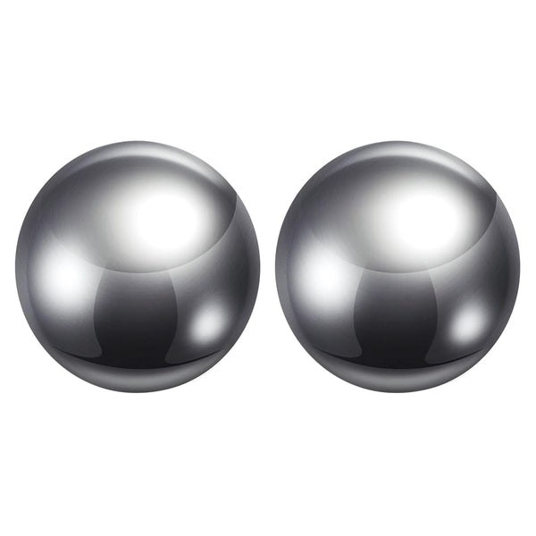 HARFINGTON 2pcs Precision Balls - 32mm Diameter G10 Chrome Steel Ball for Bearings, Silver