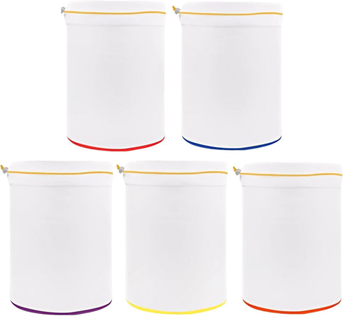 Bosreroy 5 Gallon Mesh Bags 5 Pcs, Hydroponic Filter Bag, Reusable Nylon