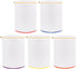 Bosreroy 5 Gallon Mesh Bags 5 Pcs, Hydroponic Filter Bag, Reusable Nylon
