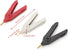 Clips, P2004 3Pcs Copper Gold Plated Kelvin Test Clip, 20A