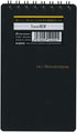 Maruman MNEMOSYNE Notebook, 5.2 x 3.03 Inches (B7), 50 Sheets, 5mm Ruled 21-Line (N192A)
