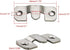Luomorgo 10 Pack Z-Clips Flush Mount Bracket Heavy Duty Picture Hangers for Hanging Large Picture Displays