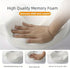 Charm Bird Sciatica Ergonomic Seat Cushion -Large Memory Foam Office Chair Cushion Seat Pad - Sciatica & Lower Back