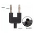 Qingdinu 2 4mm Calibration,19mm Pcs Banana Plug to Socket Adapter for Multimeter PitchRed Black DIY Short-Circuits