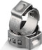 150 Pack 3/8 Inch Pex Clamps, Stepless 304 Stainless Steel Pex Cinch Clamps, Pinch Clamps for PEX Tubing Pipe