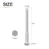 5/16" x 4-1/2" Hex Lag Bolts - 5 Pack for Woodworking and Furniture - 304 Stainless Steel Hexagon Head Screws