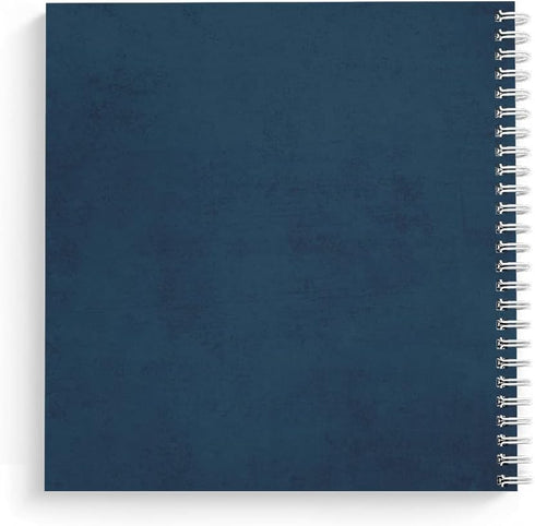Softcover Greatest Dad 8.5" x 8.5" Mens Spiral Notebook/Journal, 120 Wide Ruled Pages, Durable Gloss Laminated Cover, White Wire-o Spiral. Made in the USA