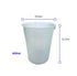 Maryland Plastics L-1270 Graduated Polypropylene Disposable Beaker, 600 mL, Pack of 25