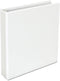 Universal UNV30722 1.5 in. Capacity 3 Rings Deluxe Easy-to-Open D-Ring View Binder - White