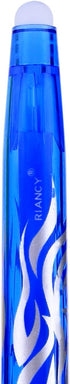 RIANCY Erasable Gel Pens, Blue Pen 0.5mm Fine Point, Pack of 4 Blue Pens + 8 Refills for Smooth Writing