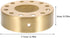 Angoily Copper Bracket Lampshade Cover Ring for Reverse Glass Fixtures Light Fixture Collar Ring for Easy Installation