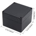 Zulkit Junction Box, IP65 Waterproof Outdoor ABS Plastic Electrical Box, Black 4.7 x 4.7 x 3.5 inch