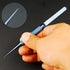 1PC TB-11 Curved Headed Precision Titanium Alloy Tweezers for Mobile Phone iPhone Motherboard Fingerprint Jump Line